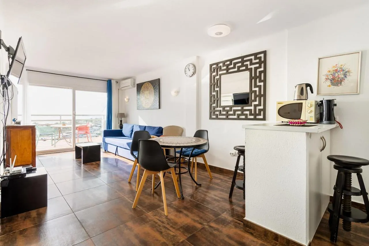 Apartmán Welcs Apartamento 024 Emp Frente Al Mar Con Terraza Empuriabrava